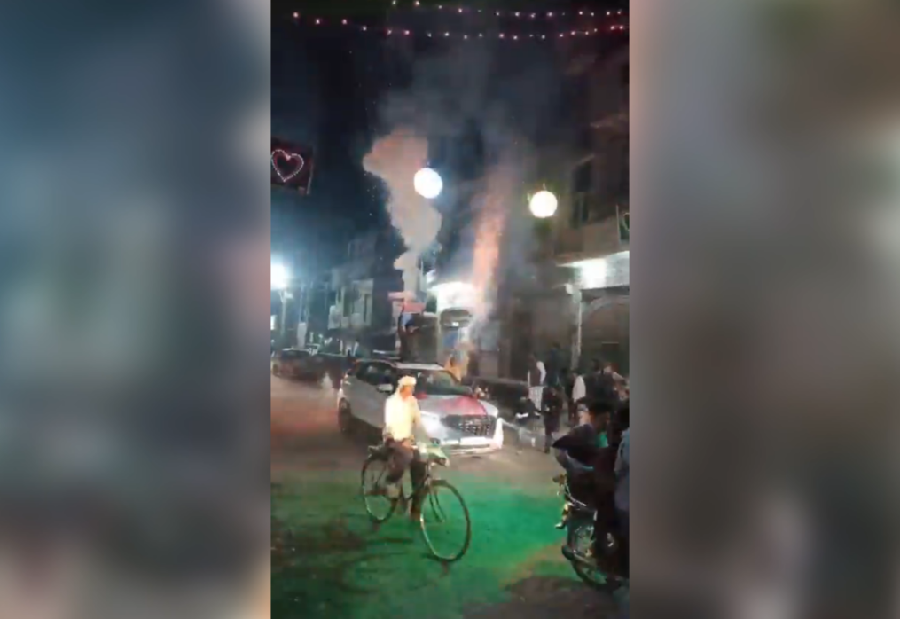 Firecracker chaos turns wedding celebration into fiery ordeal